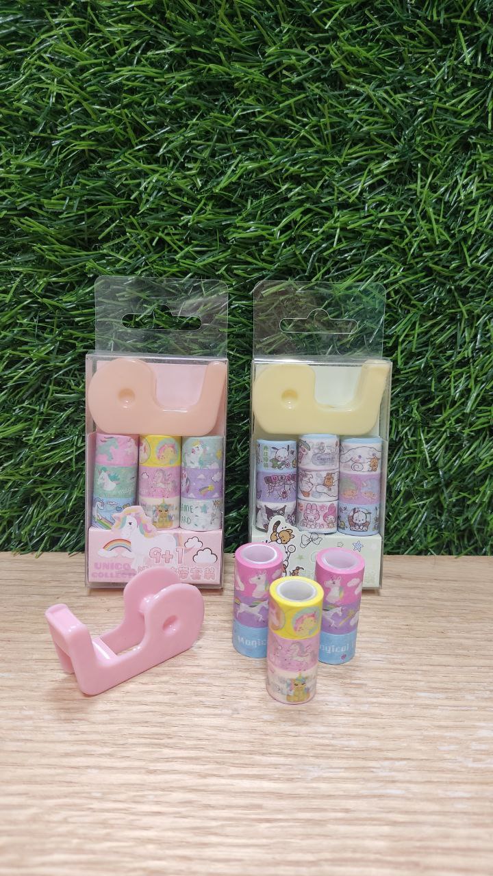 ست چسب نواری فانتزی با پایه