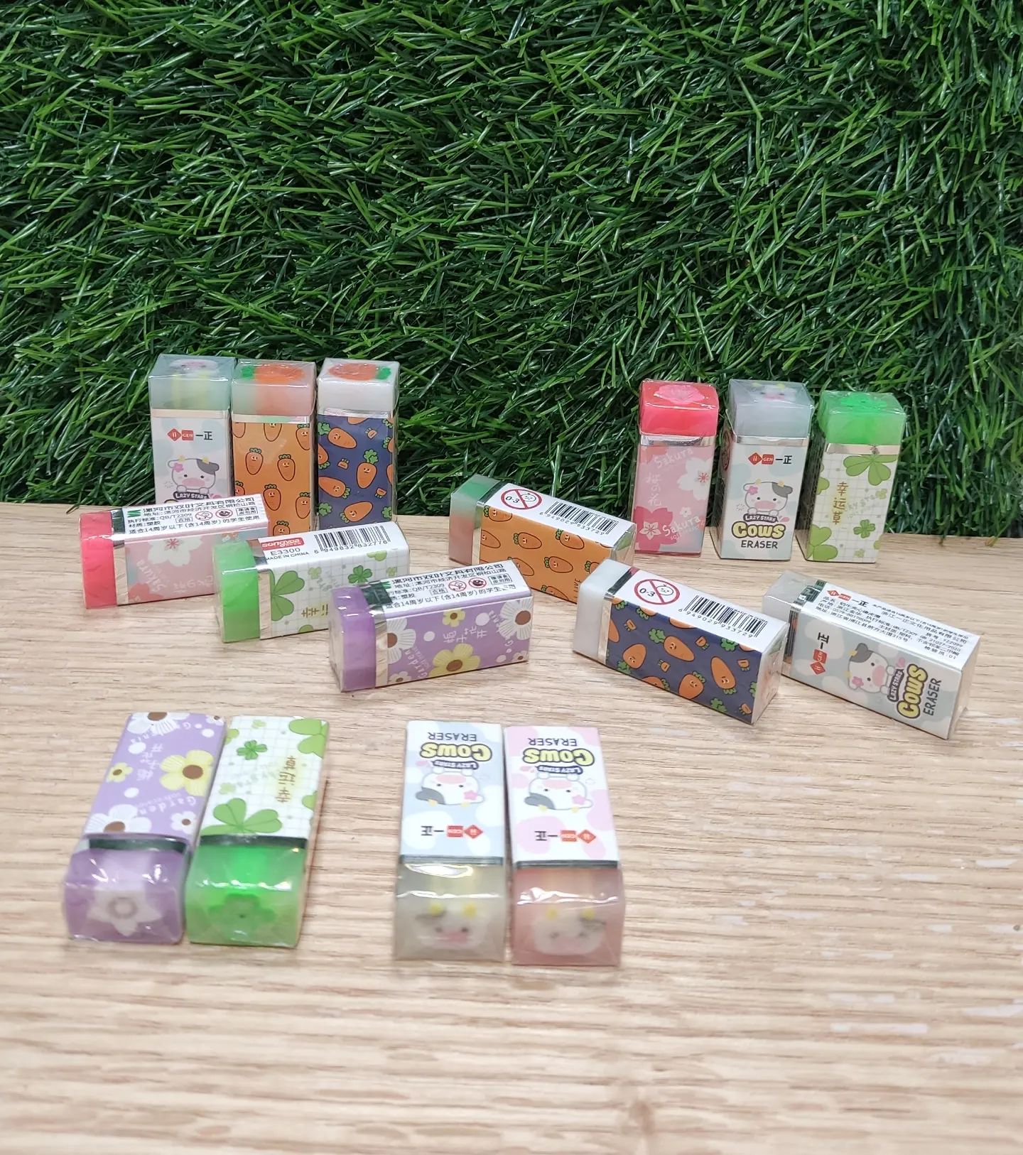 پاک‌کن مغز دار طرح های متنوع