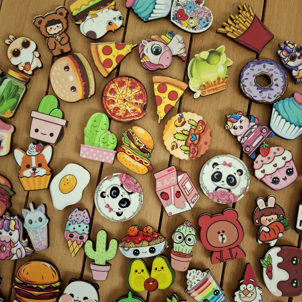 مگنت چوبی ۳/۵ سانتی (پیکسل)