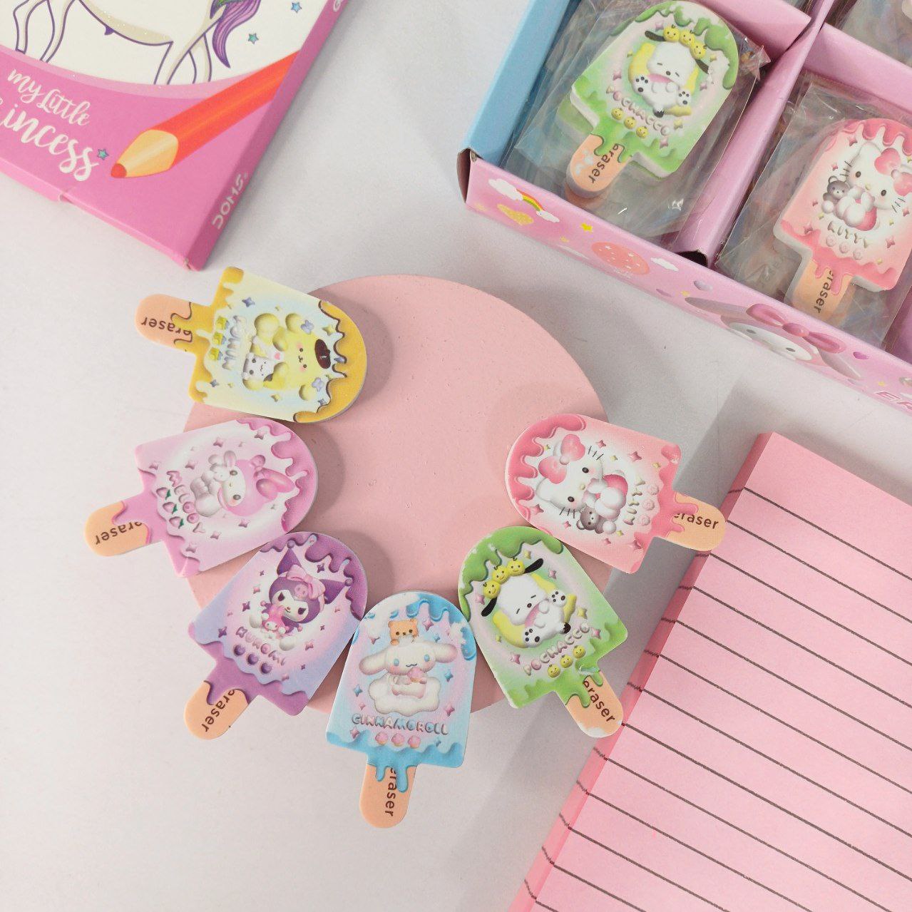 پاک کن جوایزی بستنی سانریو