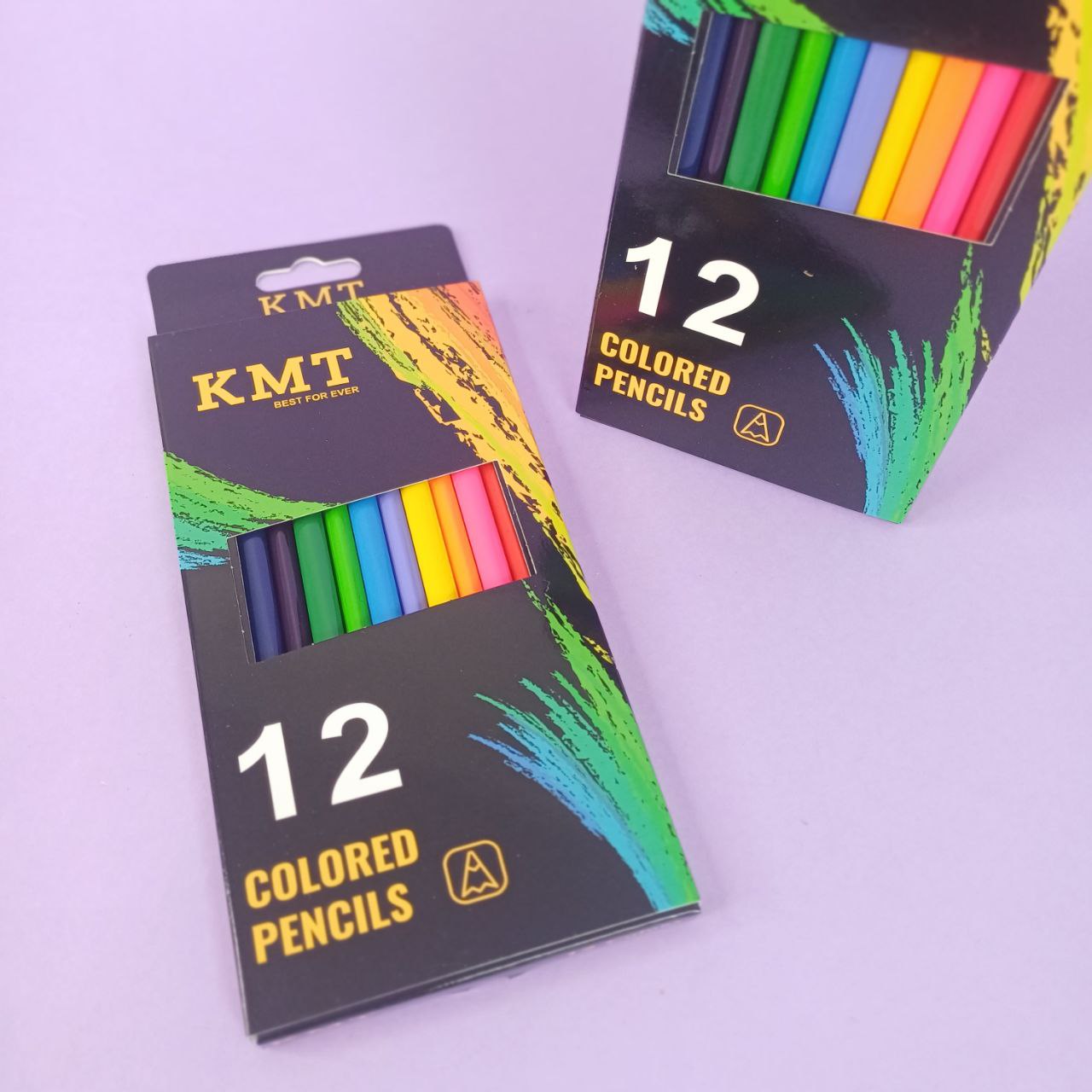 مداد رنگی 12 رنگ KMT